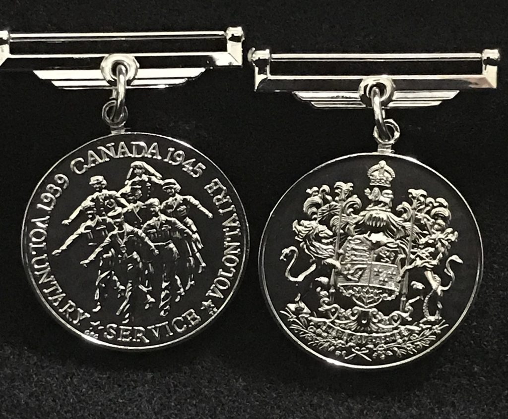 Full Size Canadian Volunteer Service Medal Replica